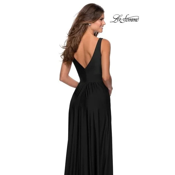 NEW LA FEMME Women's Black Dress Size 12